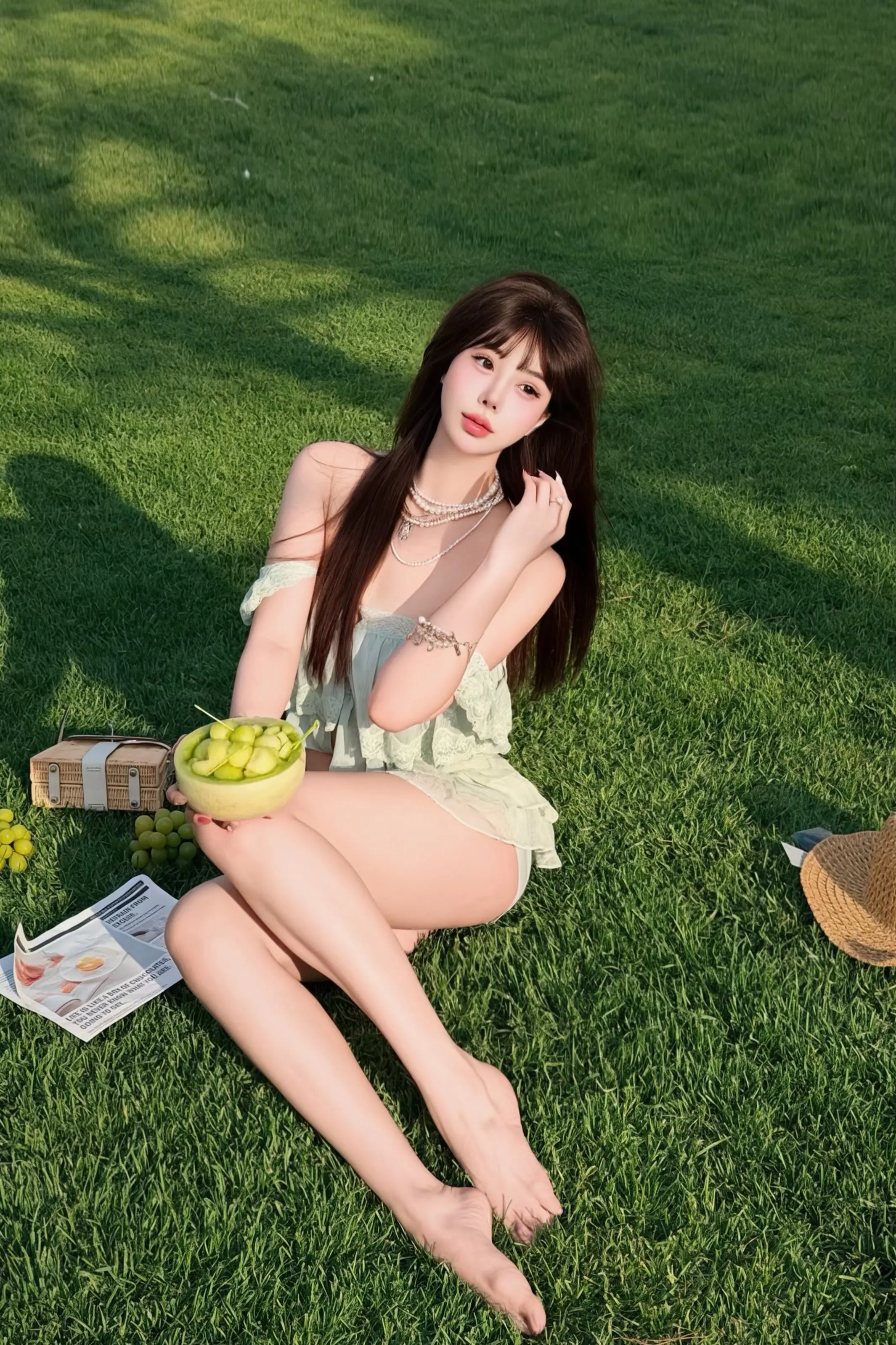 且让绿意诉夏日🌿