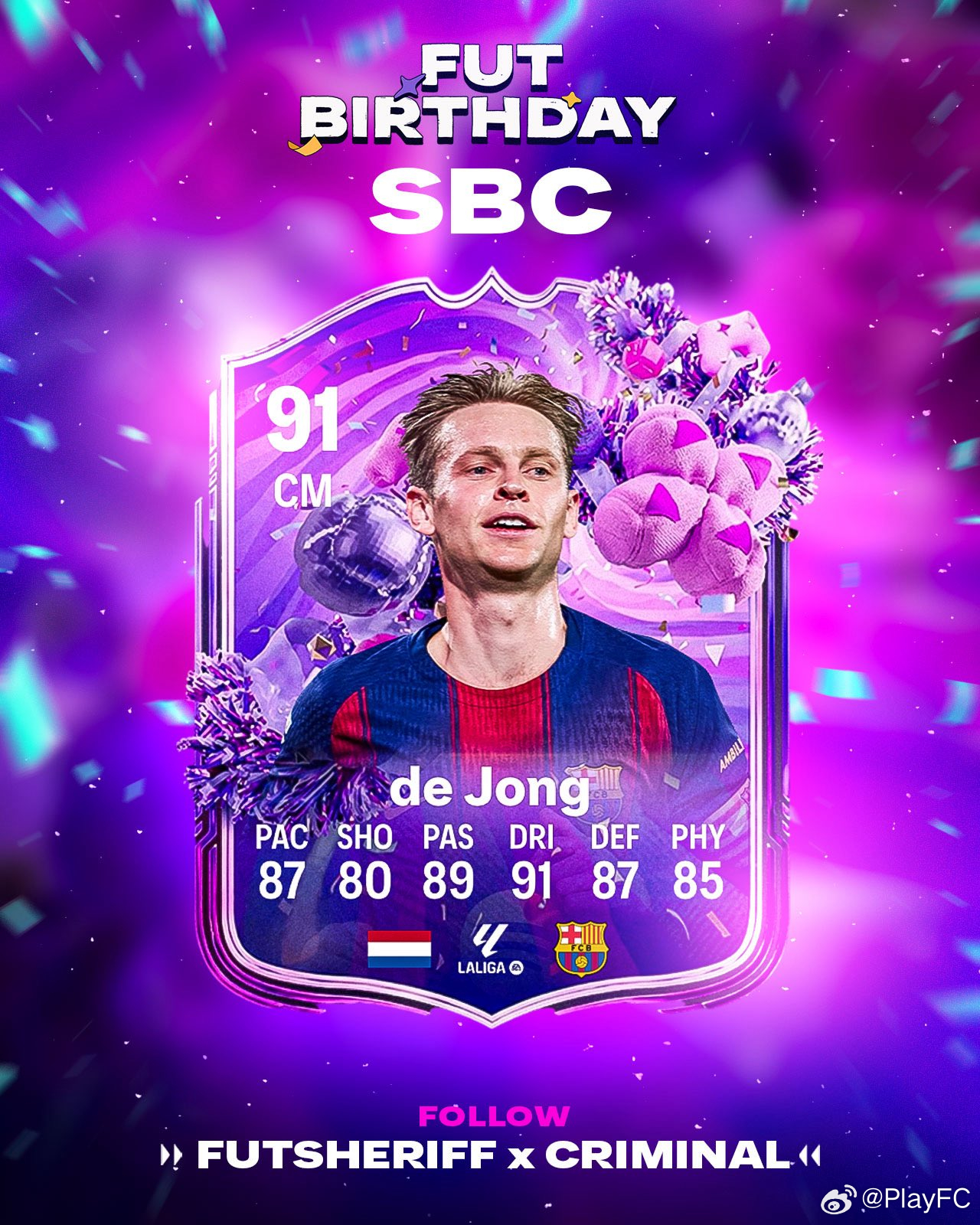 FUT Birthday德荣确认！FC26