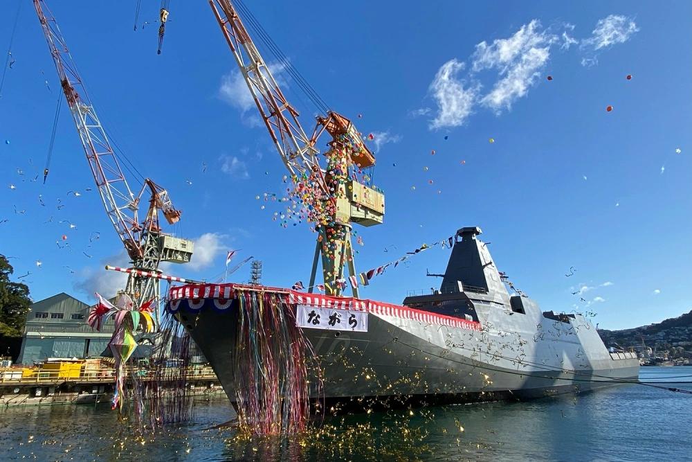 一年两艘，日本也在“下饺子”

近日，日本海上自卫队又一艘“最上”级护卫舰“长良