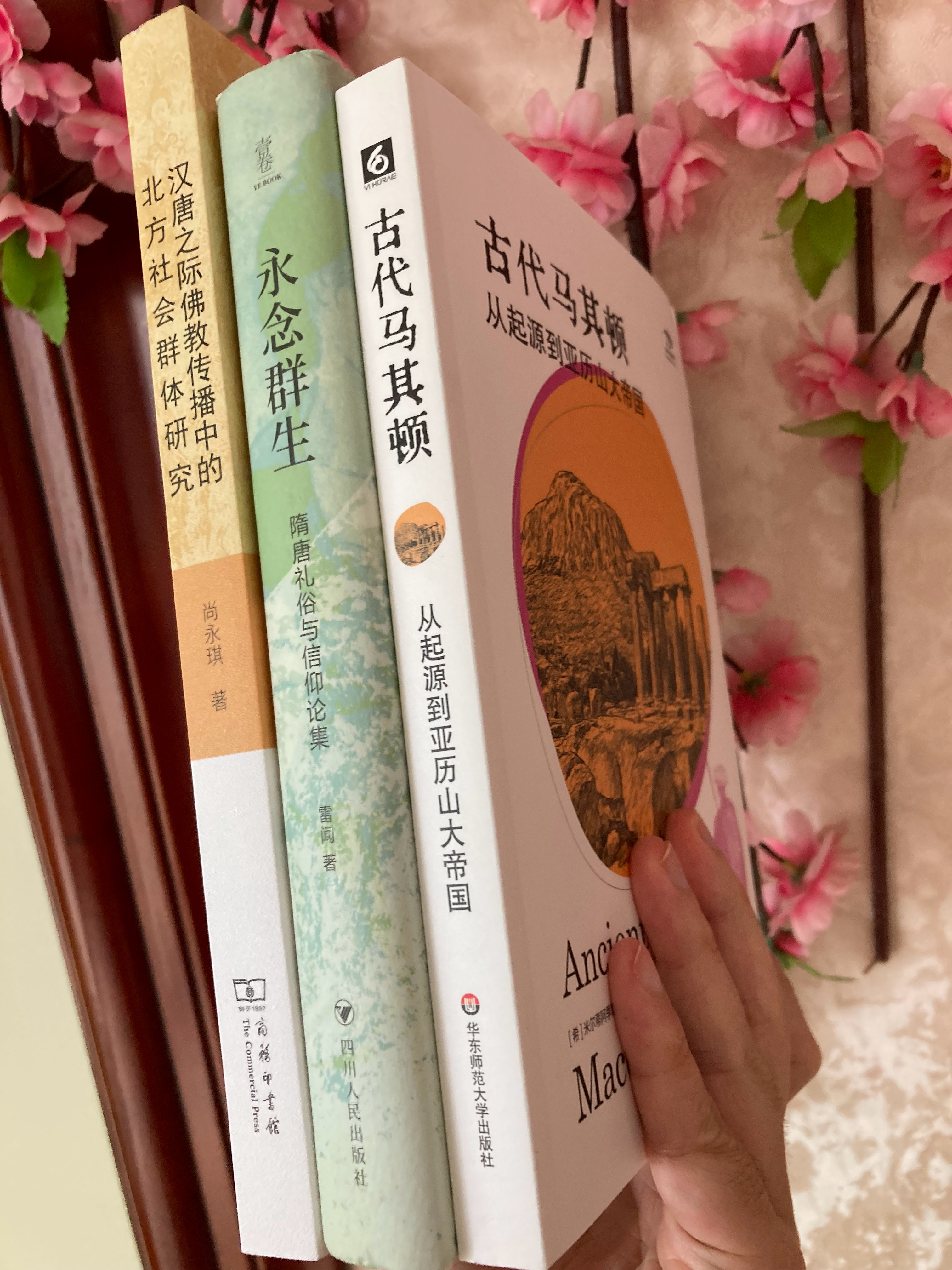多抓鱼一单 书影多抓鱼 《古代马其顿》《汉唐之际佛教传播中的北方社会群体研究》《