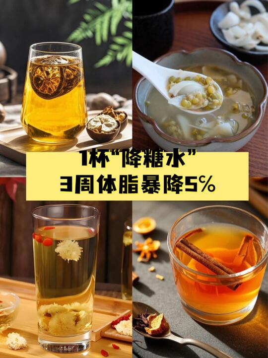 1杯“降糖水”，3周体脂爆降5%