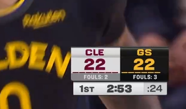 勇士这段时间打得真好 追平骑士了 👍骑士vs勇士