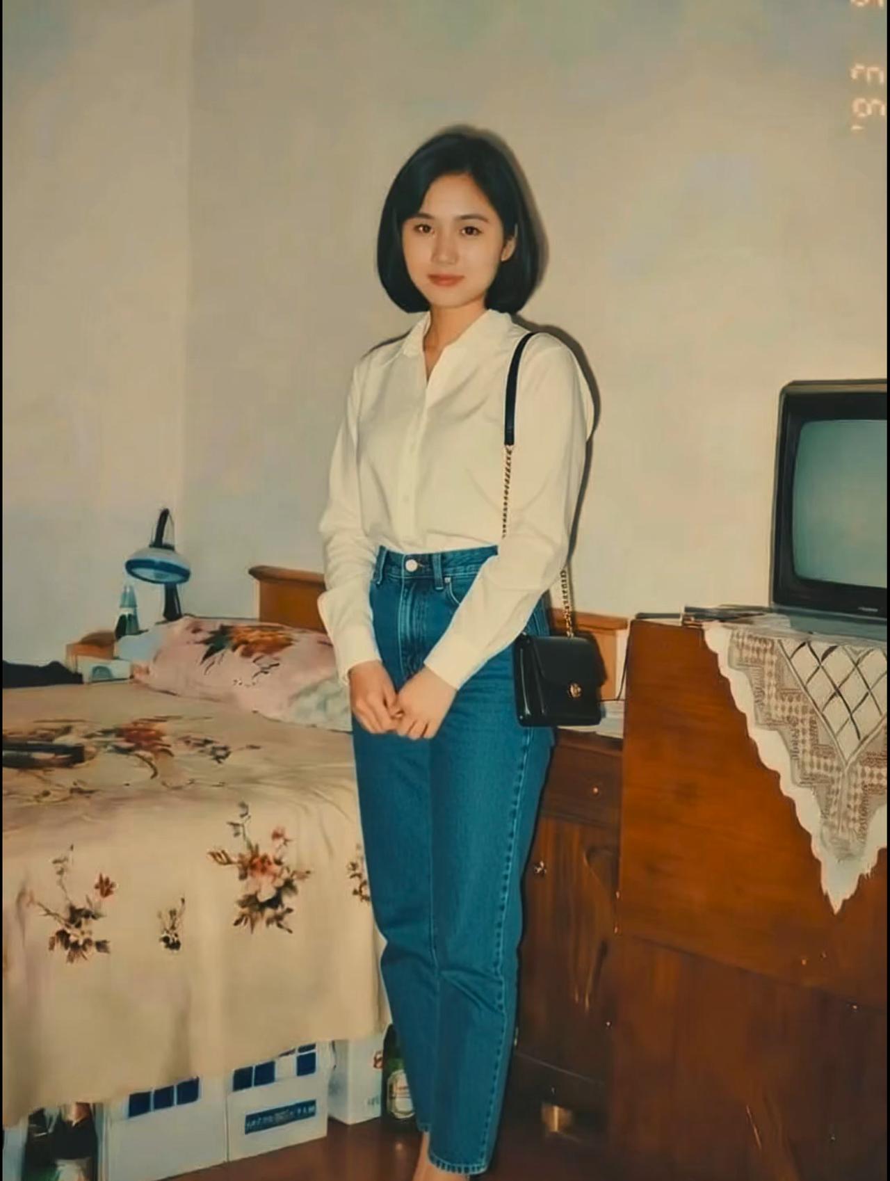 【老照片】那年那事那人
这张照片拍摄于1999年春天单身宿舍 
90年代的南下打