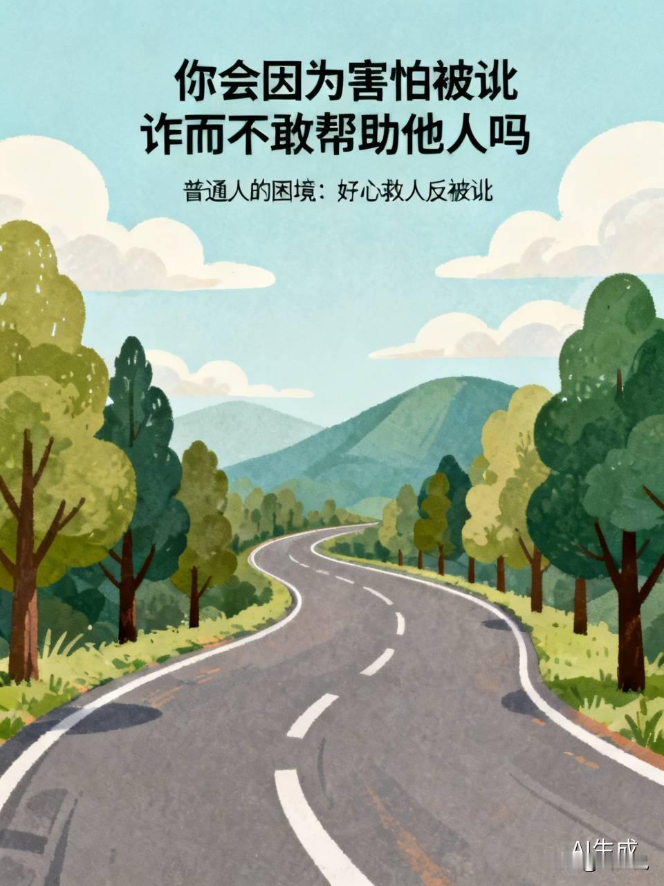 说实话，碰到有人遇险，我心里第一时间肯定想上前搭把手，但大多时候都会压下念头，不