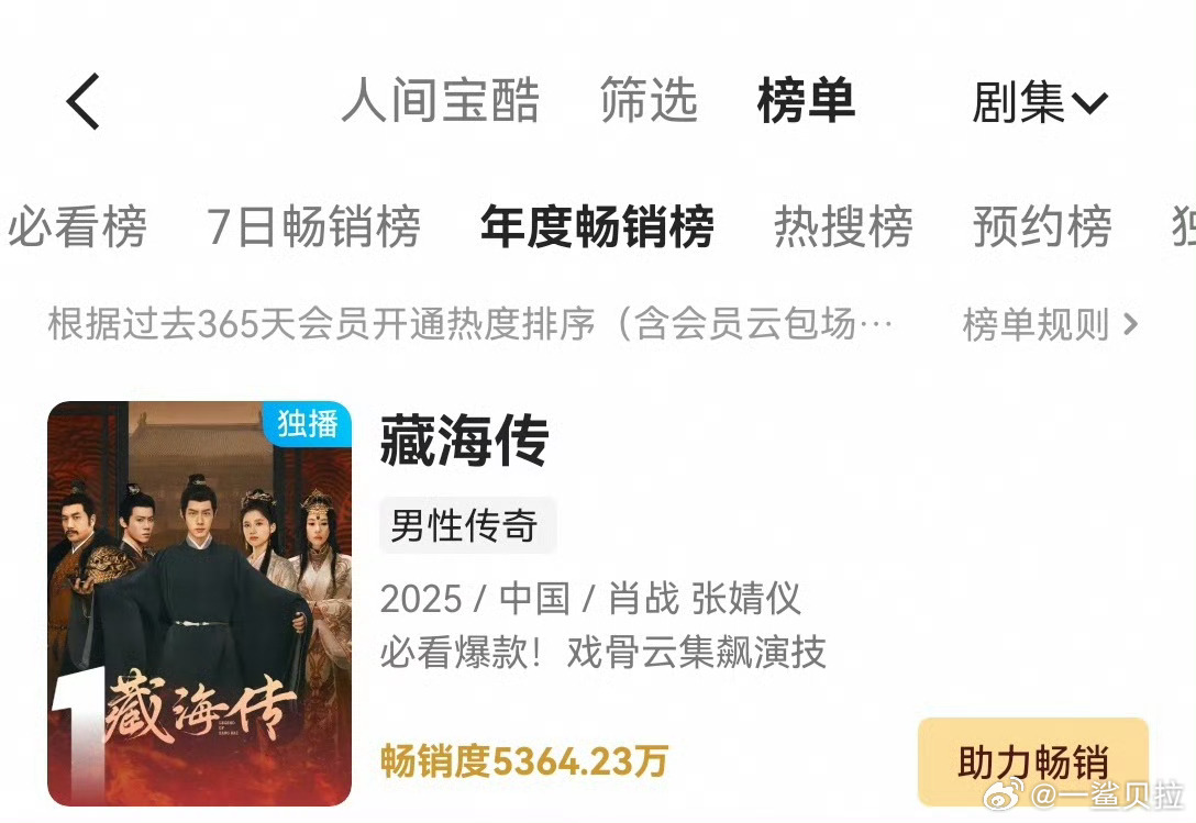 才知道陈情令腾讯拉新史冠已经保持七年了肖战双平台拉新史冠 ​​​