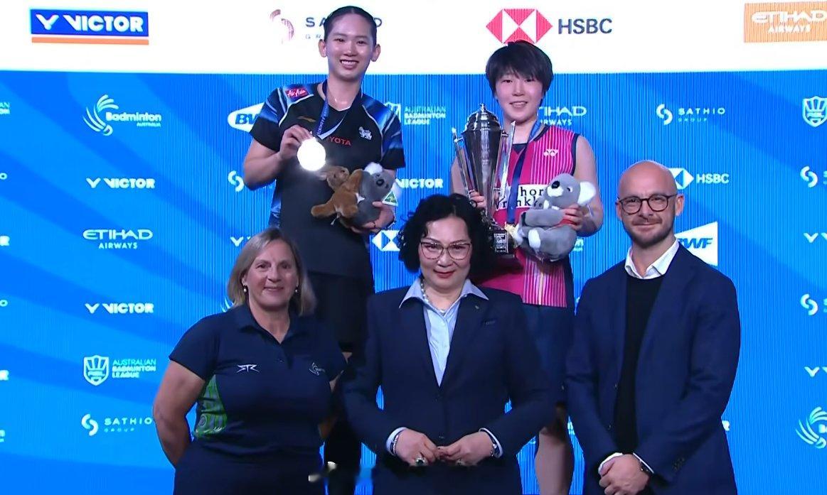 🏸澳大利亚公开赛🇨🇳国羽3️⃣冠2️⃣亚完美收官！★男单：🏆法汉｜🥈董