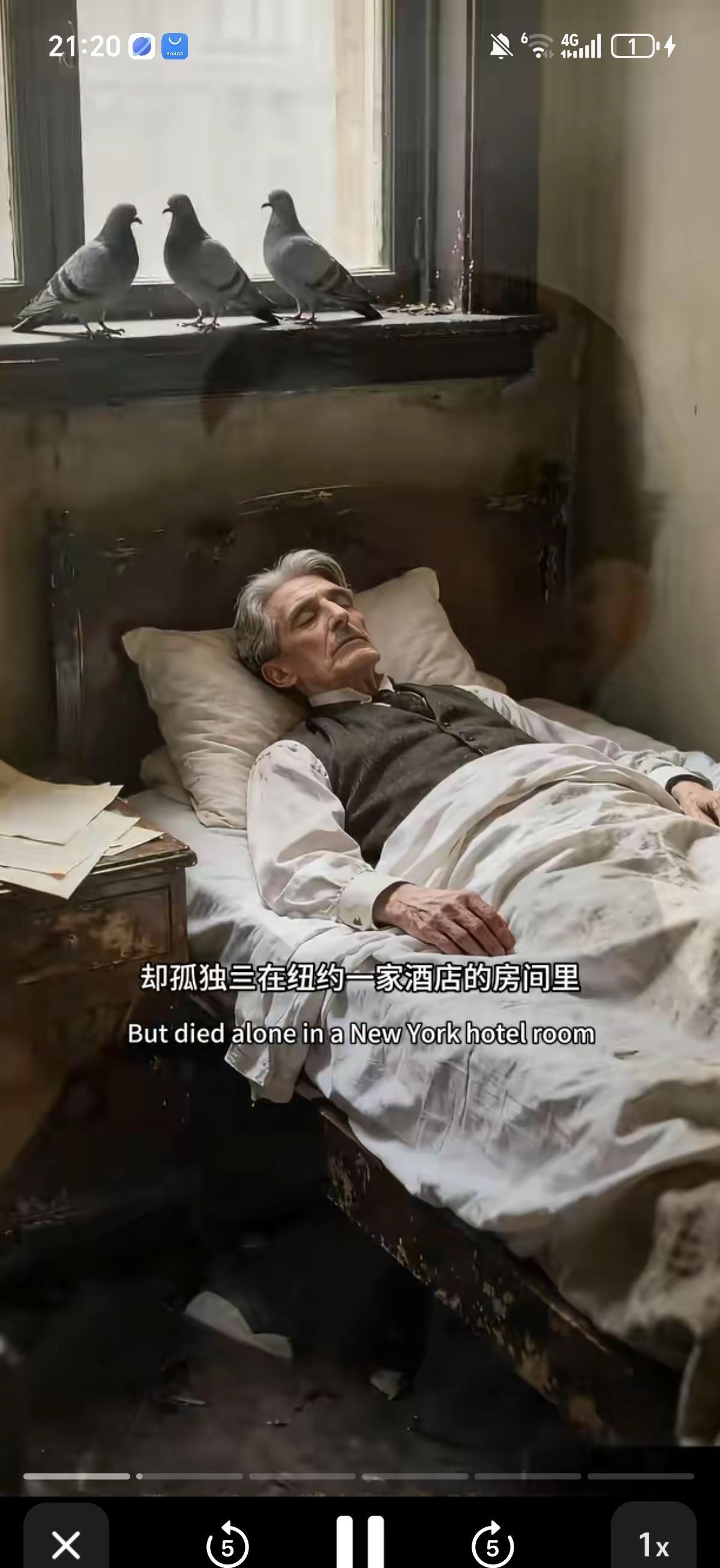 他的名字。尼古拉特斯拉。