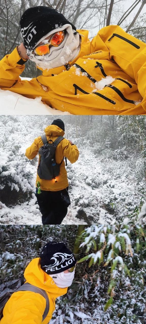 杭州真的是在杭州❄️2026年第一天第一场雪
在城里喜欢看雪的宝宝们，不用开车，