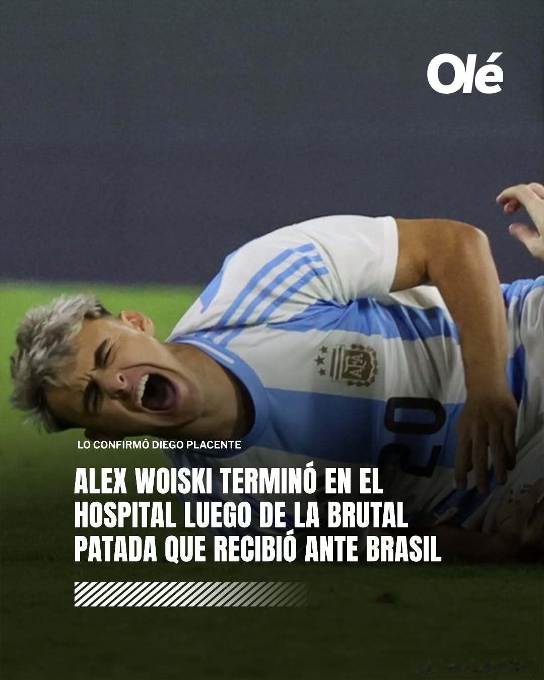 🇦🇷🚨 沃伊斯基在被伊戈尔·塞罗特恶犯后不得不住进了医院，虽然直到现在AF