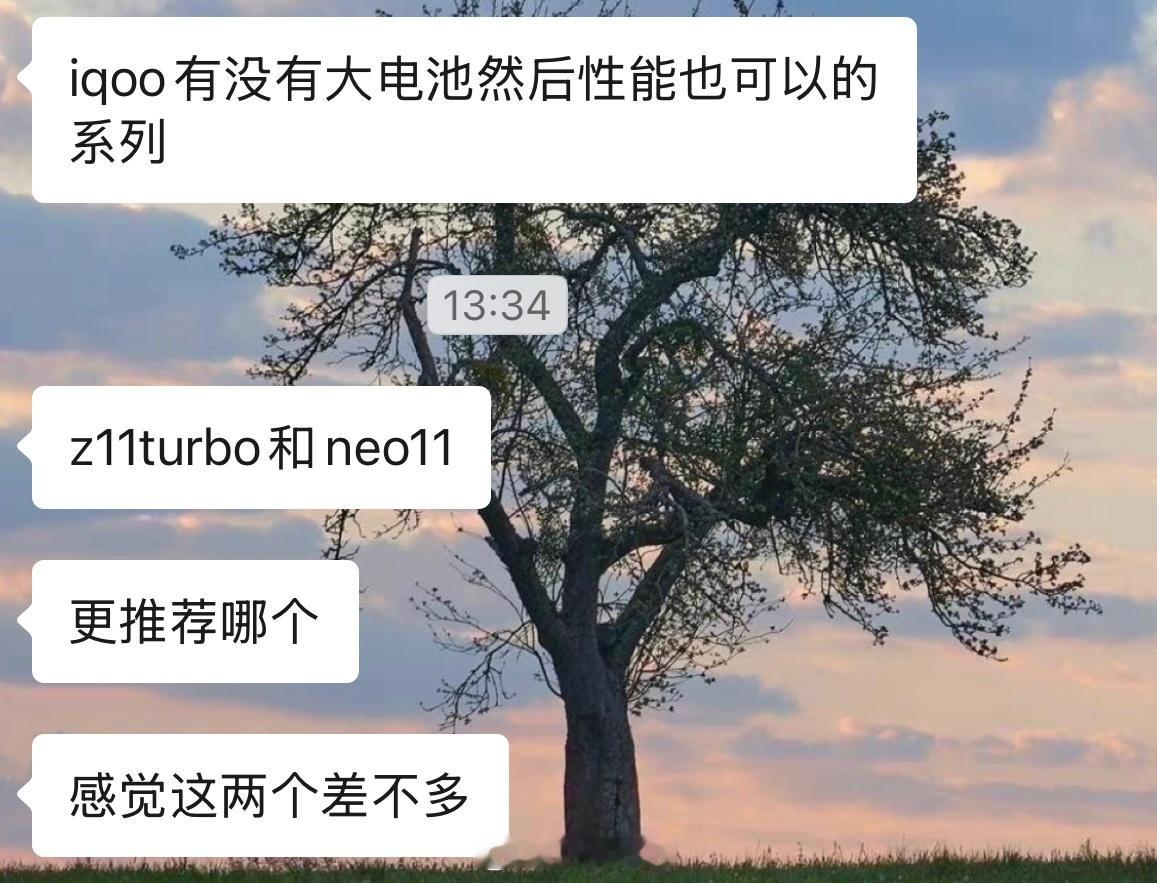 朋友们 你们说iQOO Z11 Turbo和neo11这两你会怎么选？🤔 