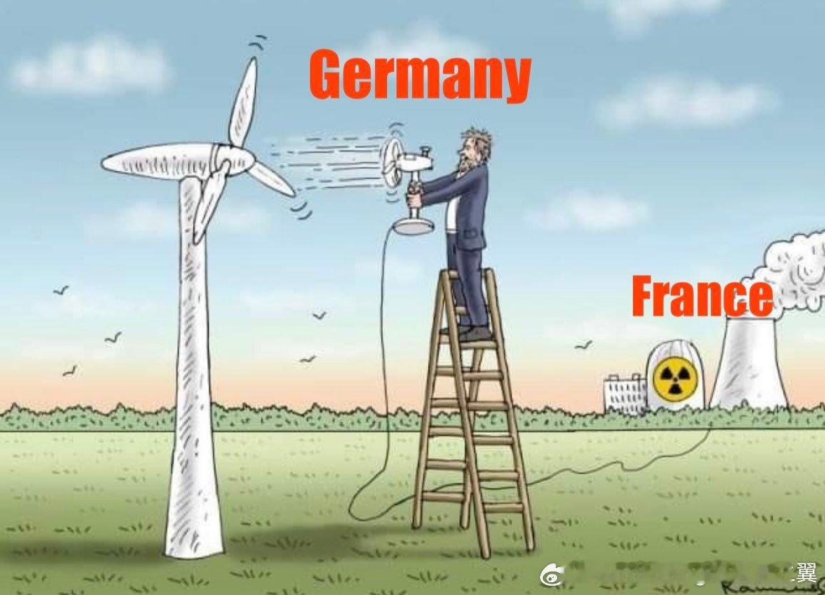 英国媒体乳德，炸自己核电后再买法国核电来发展再生能源。 