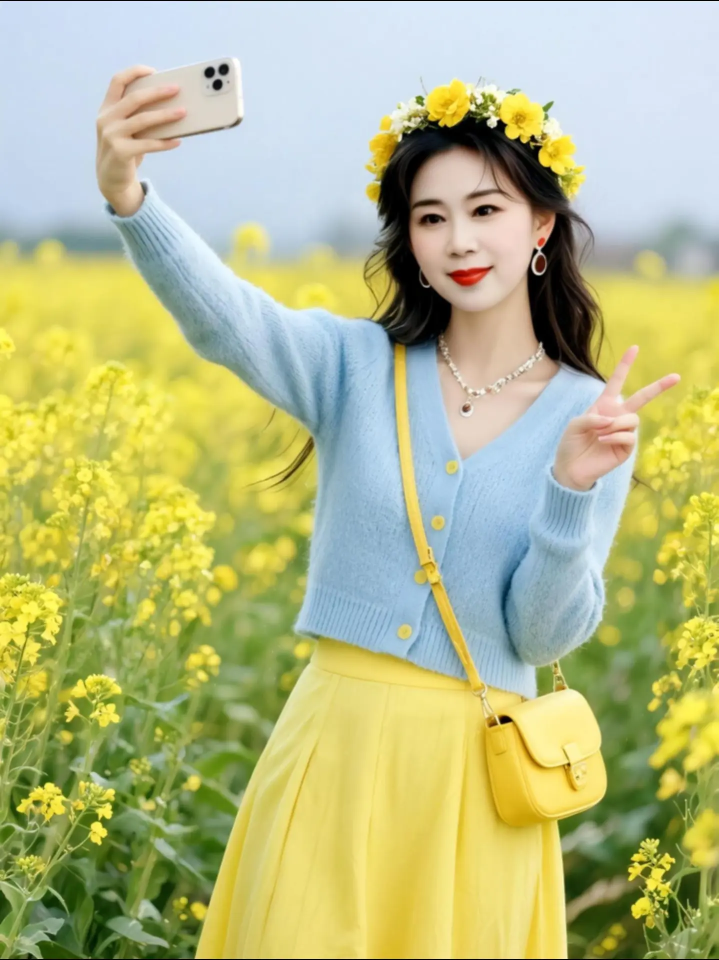 AI田园自拍风 随变ai随便玩