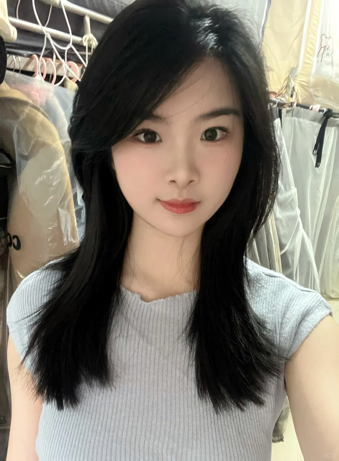 短头发好像更温柔点～