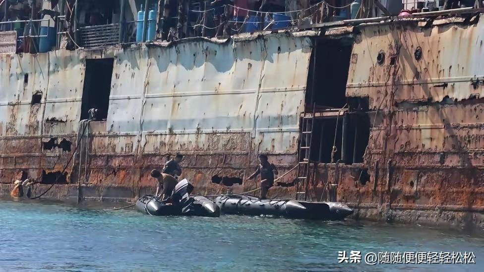 10月22日，菲律宾海军发言人特意对媒体表态，21日菲方完成了对马德雷山号的补给
