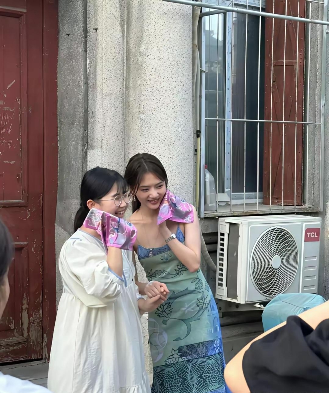 任敏现实中好好看啊，身材好好 