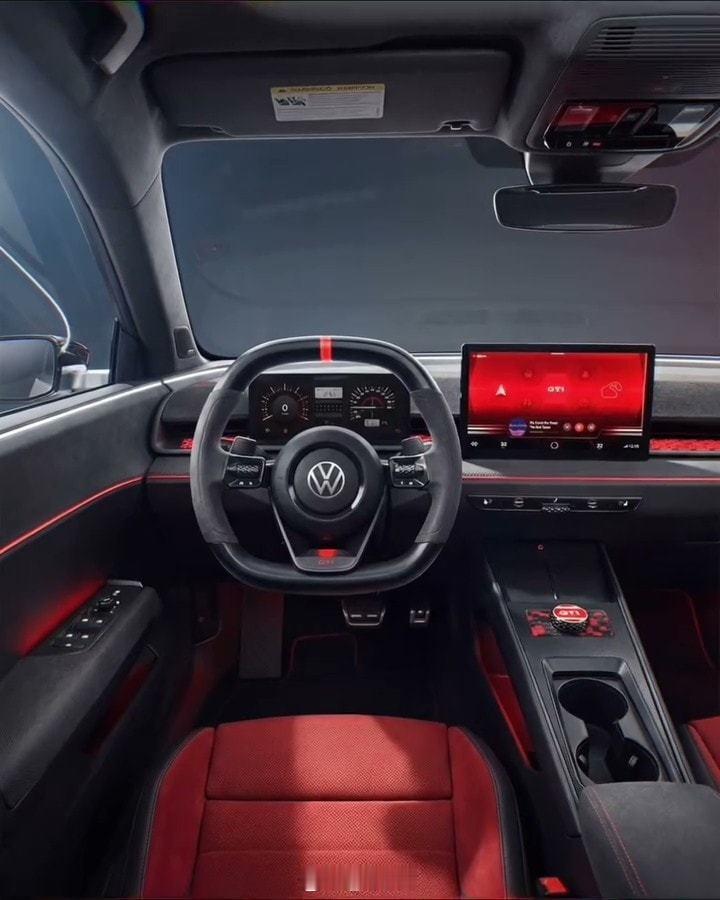 下一代大众高尔夫GTI MK9渲染图 【新车渲染】 下一代大众高尔夫GTI MK