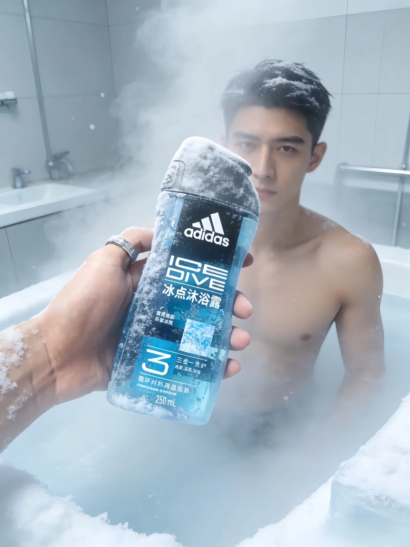 iceman   男士沐浴露 三合一沐浴露  冰点凝冻