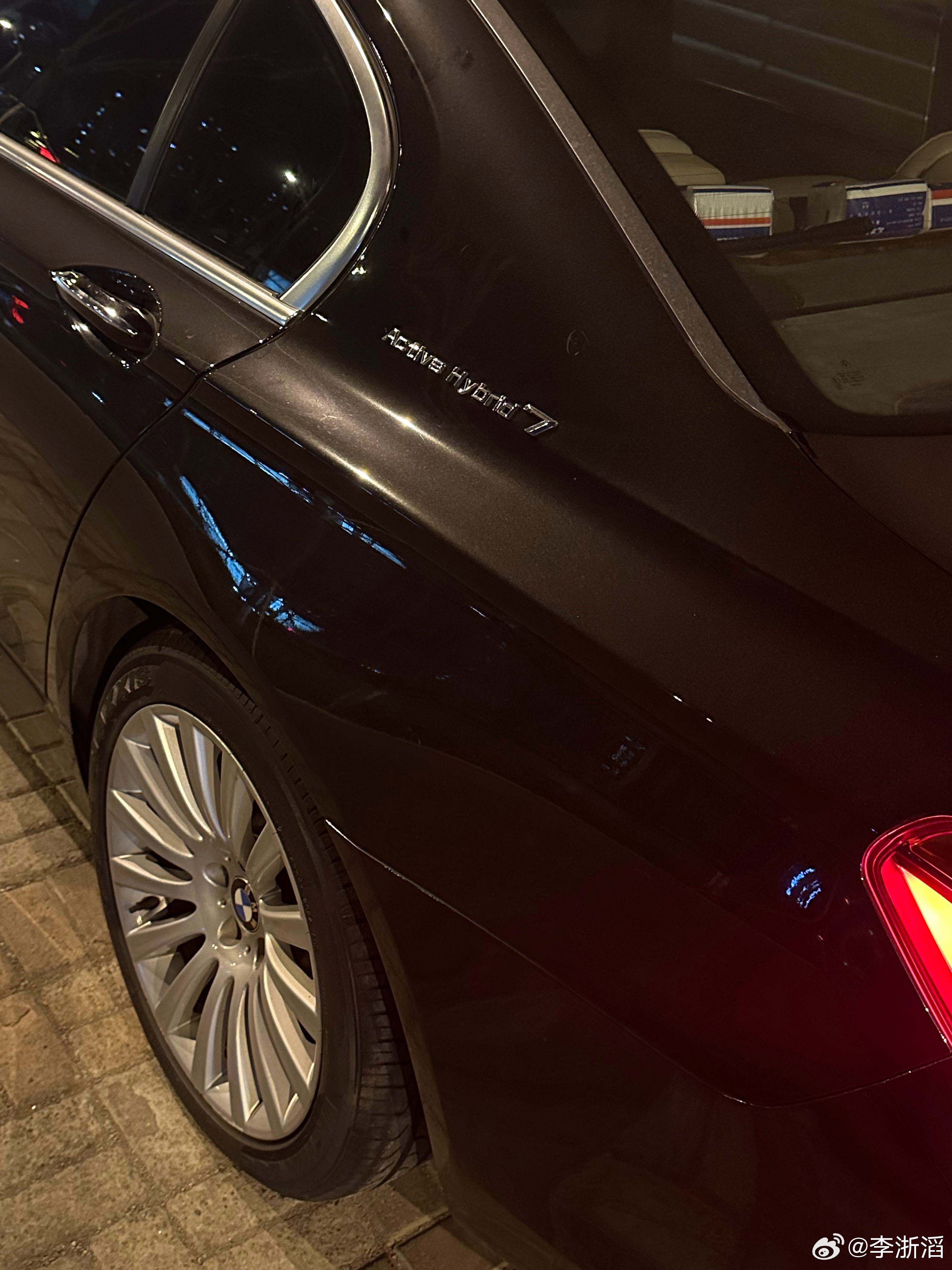 tjz汽车整备到上架真实记录 Active Hybrid 7 夜晚内饰氛围感 