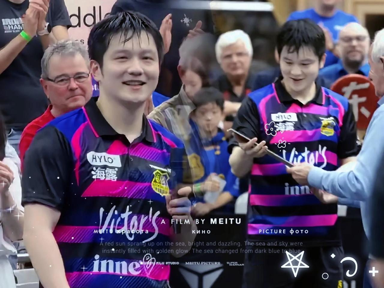 樊振东德甲告别仪式上，最戳人的不是合唱的《朋友》，也不是他笑着说再见，而是赛尔那