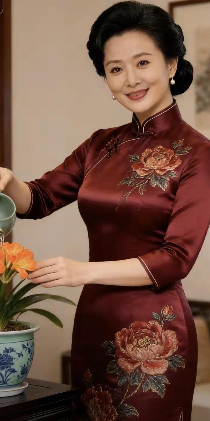 赞成熟女
温婉端庄似蕙兰，
雍容仪态韵千般。
风姿恰若君兰雅，
静绽芳华岁月安。