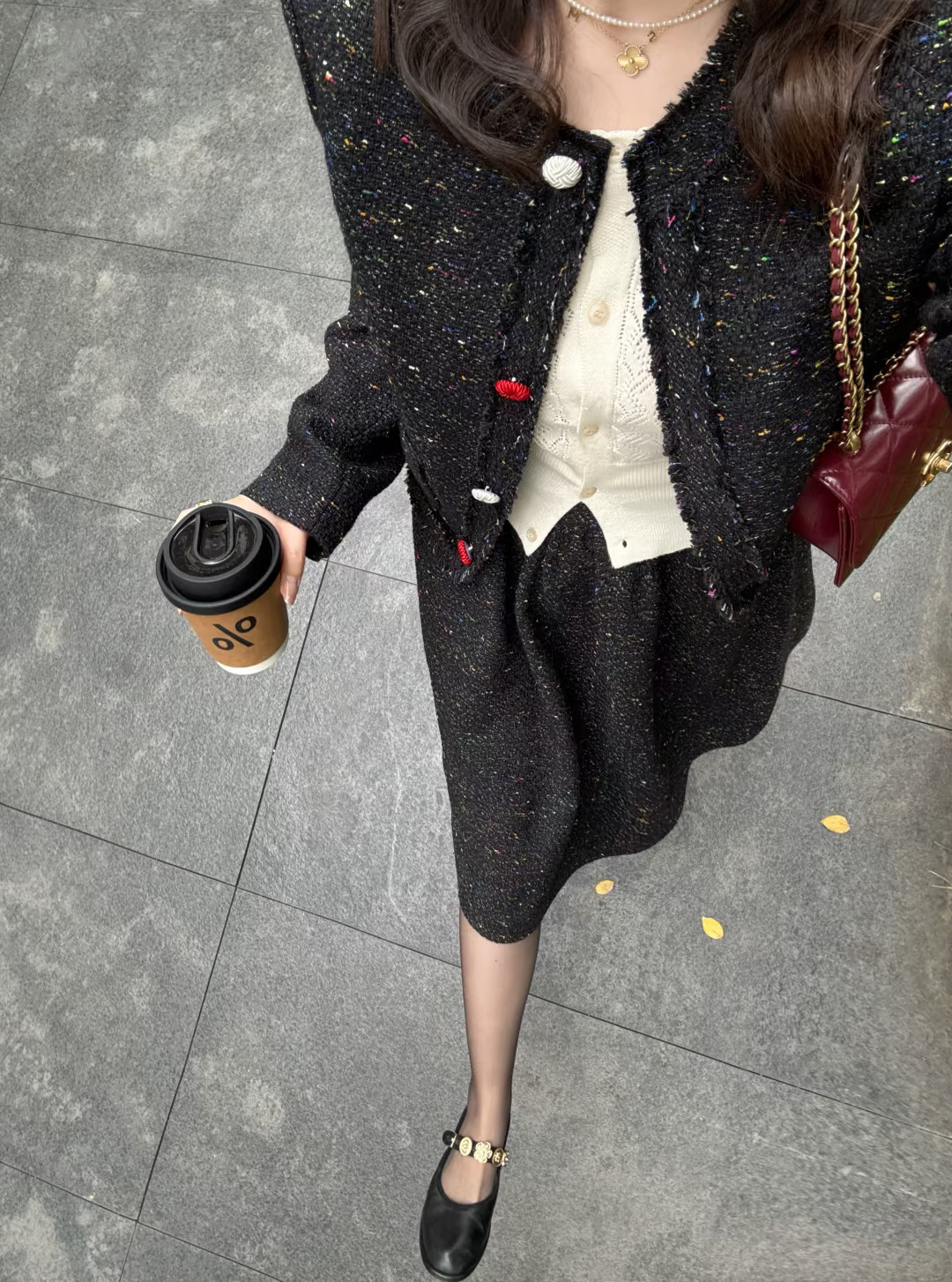 秋天根本离不开小香🍂精致牛马超爱套装的！