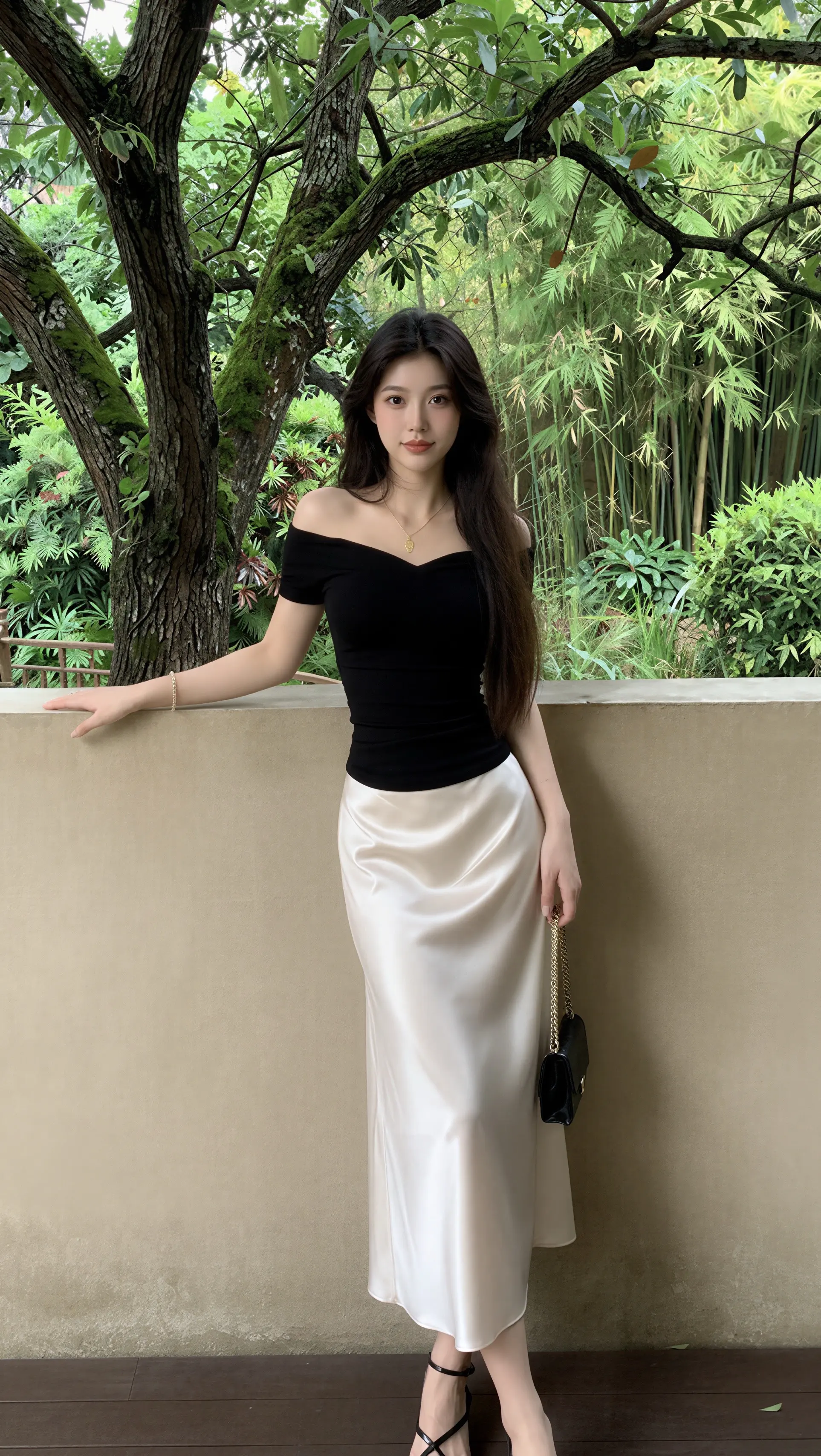气质穿搭女人必备 显瘦套装微胖穿搭 御姐