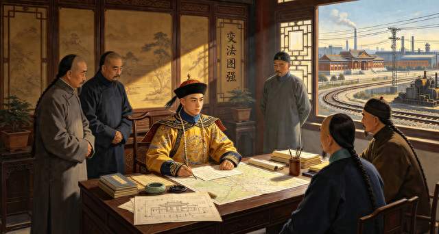 清德宗爱新觉罗·载湉：空怀壮志瀛台客，一代傀儡帝王悲