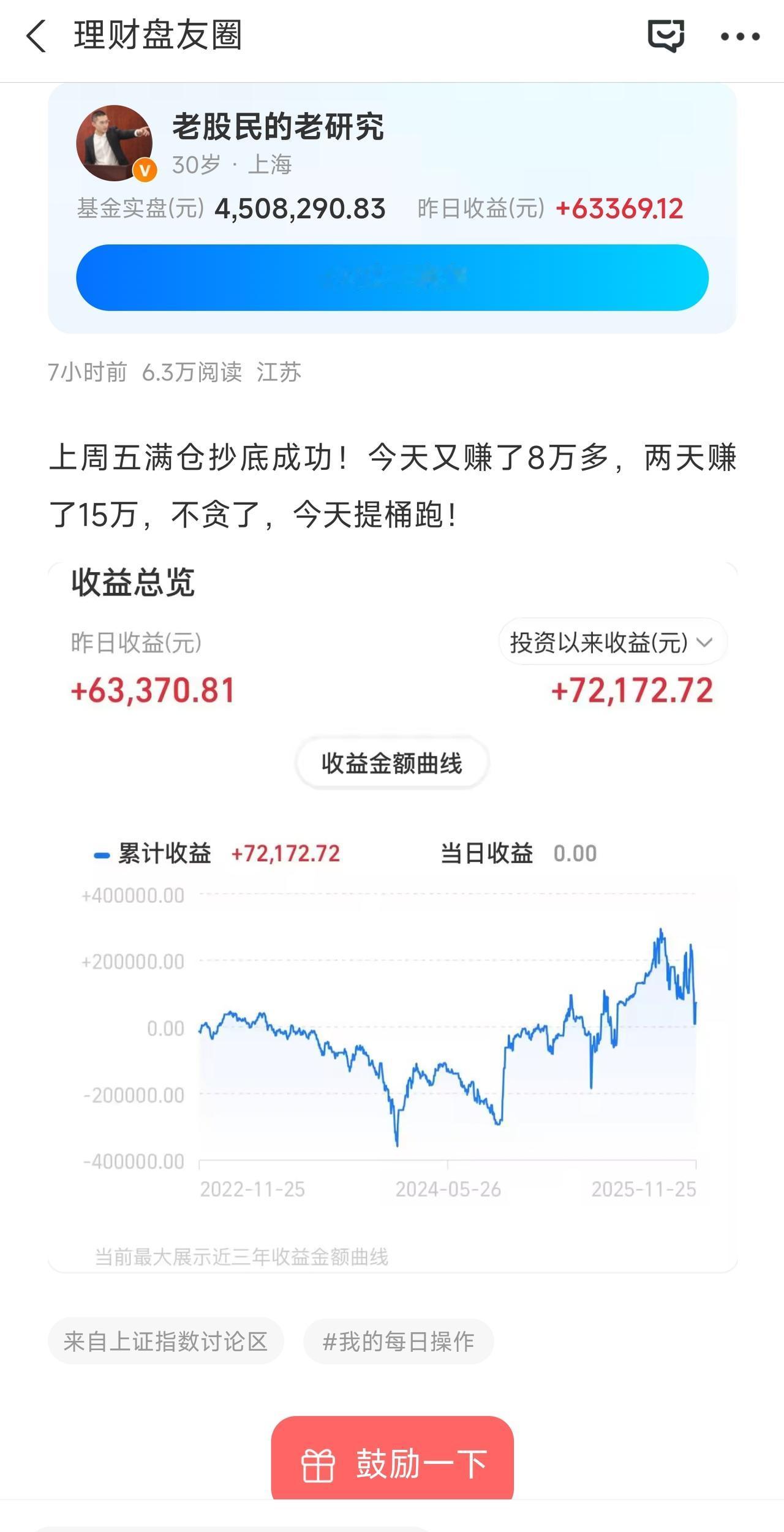 今天a股大涨，有没有像我一样却亏钱了的？
在周五大跌之前，我就已经清空了大半的仓