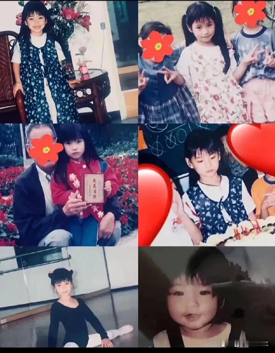 原来汪小菲的妻子马筱梅确实没整过容，看完她小时候的照片就明明白白，人家是天生丽质