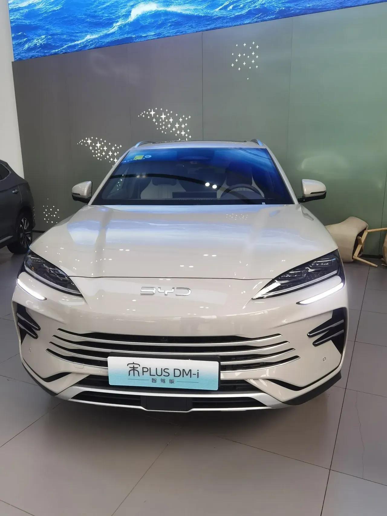 我现在开的这台比亚迪宋PLUS，2023年2月咬牙花17.28万买的混动顶配，纯