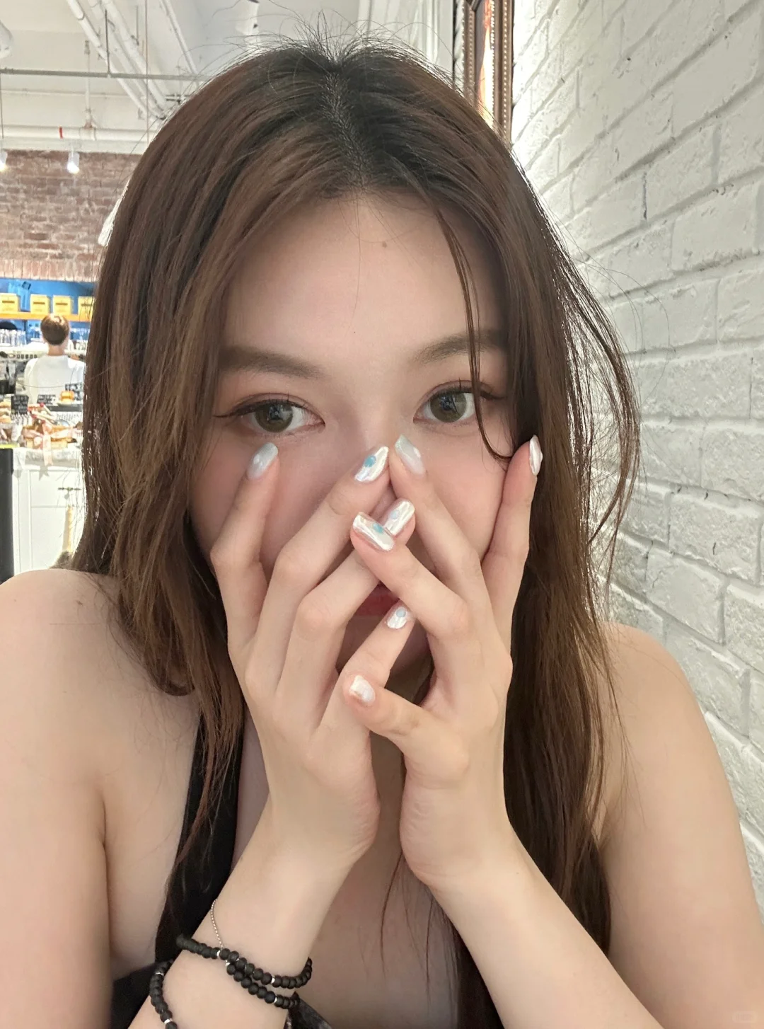 做了喜欢的夏日美甲