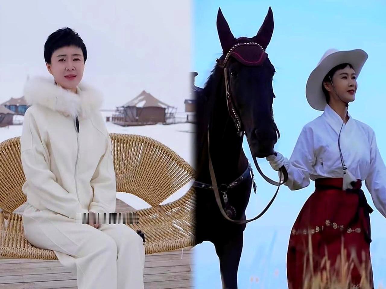 贺娇龙，47岁，摔下马，三天后走了。
 
她拍短视频带火昭苏旅游，五年帮老乡卖货