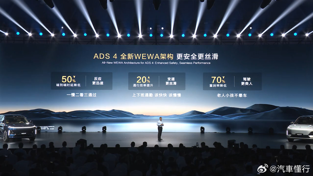深蓝S09搭载的乾崑智驾ADS 4采用全新WEWA架构，让系统拥有了更聪明的大脑