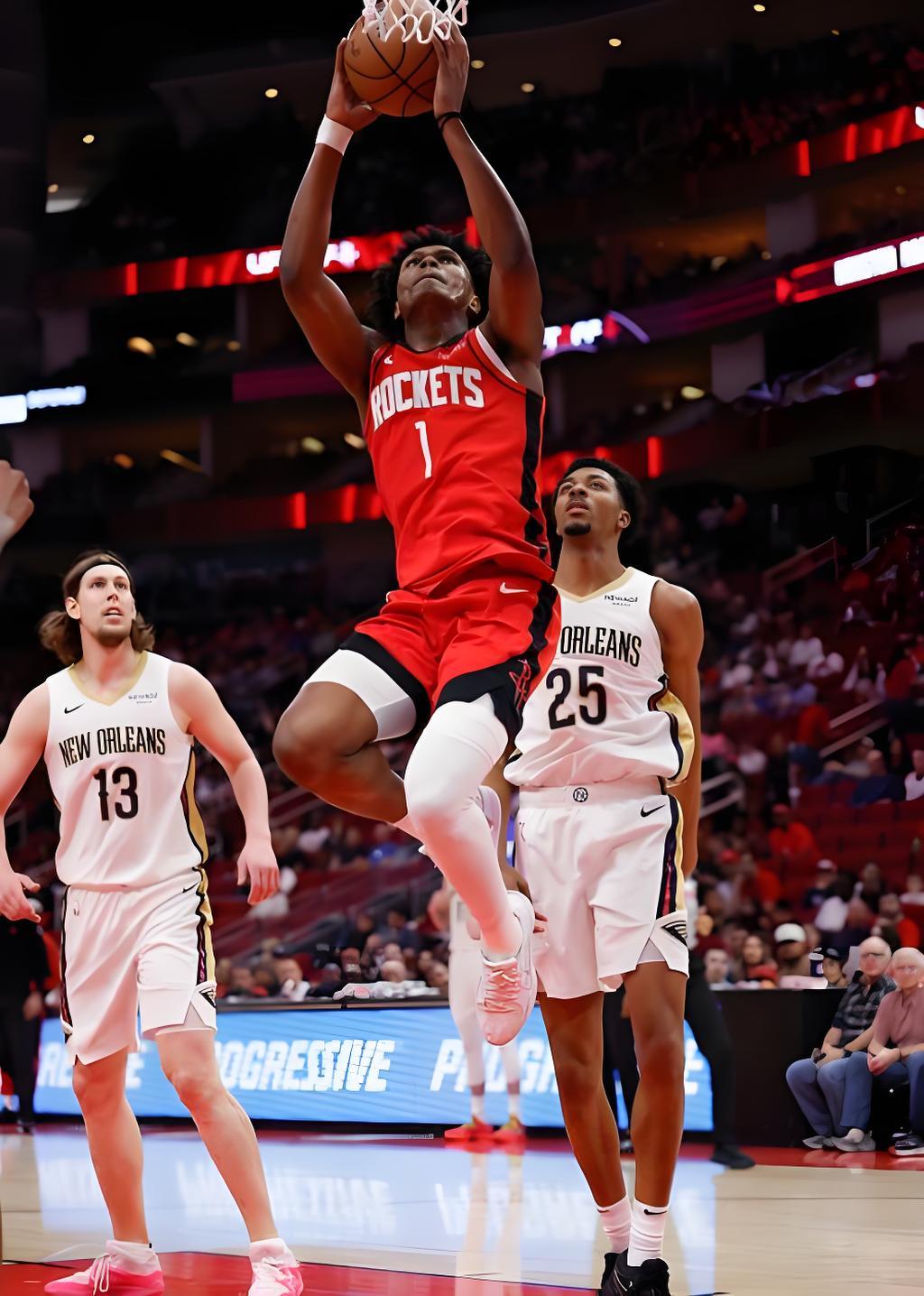 火箭vs鹈鹕 首节劲爆简报🔥
 
首节战罢，火箭28:24领先鹈鹕！
阿门·汤