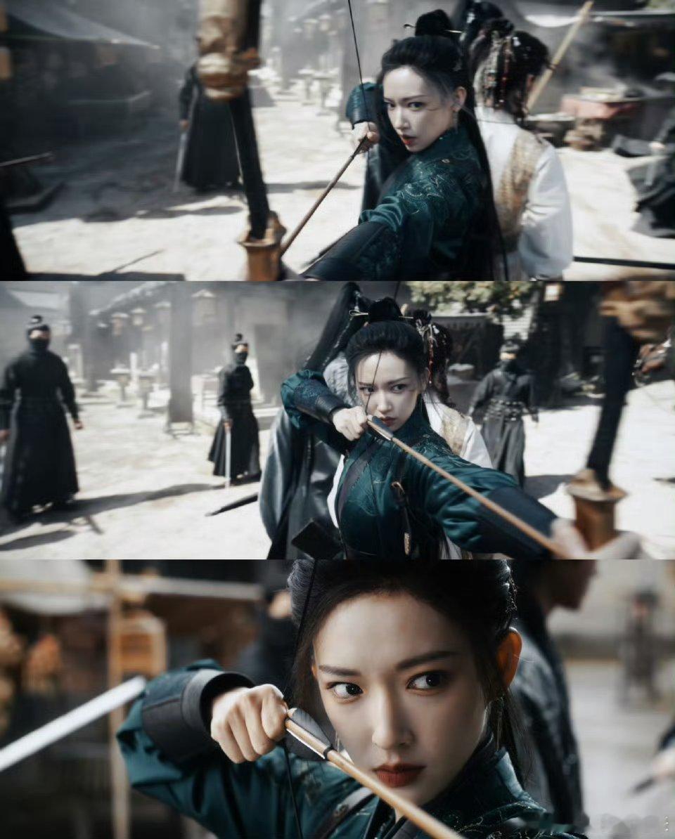 #程潇单手撑地侧手翻# 程潇的打戏令人陶醉，单手撑地侧手翻，舞蹈功底扎实，表演引