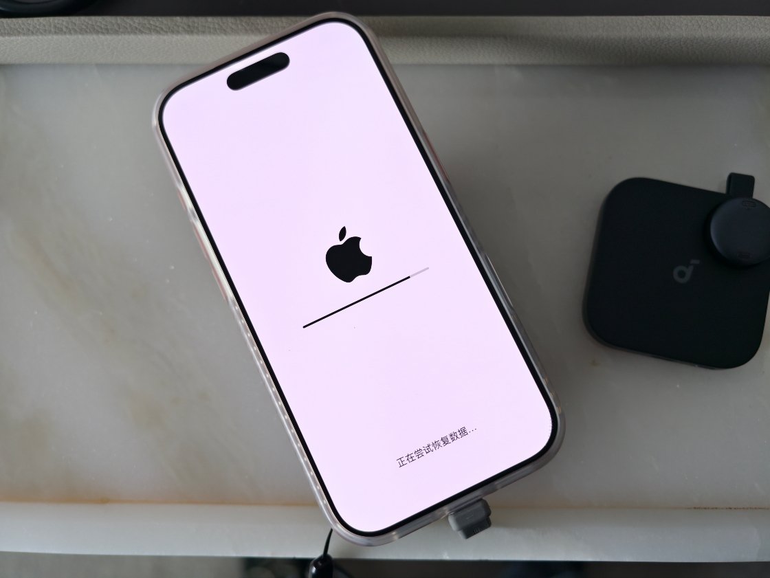 重启一下 iPhone 结果这样了不会恢复数据失败 GG 了吧