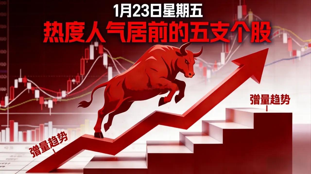 1月23日星期五，热度人气居前的五支个股1. 炬申股份 ：炬申股份是专注于大宗商