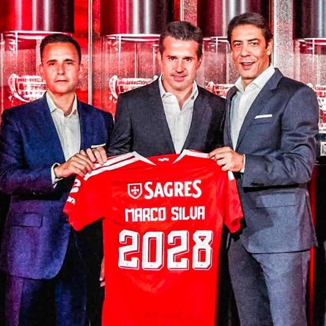 🇵🇹🦅 官方 | 马尔科·席尔瓦成为本菲卡新任主教练。🔴✨马尔科·席尔瓦