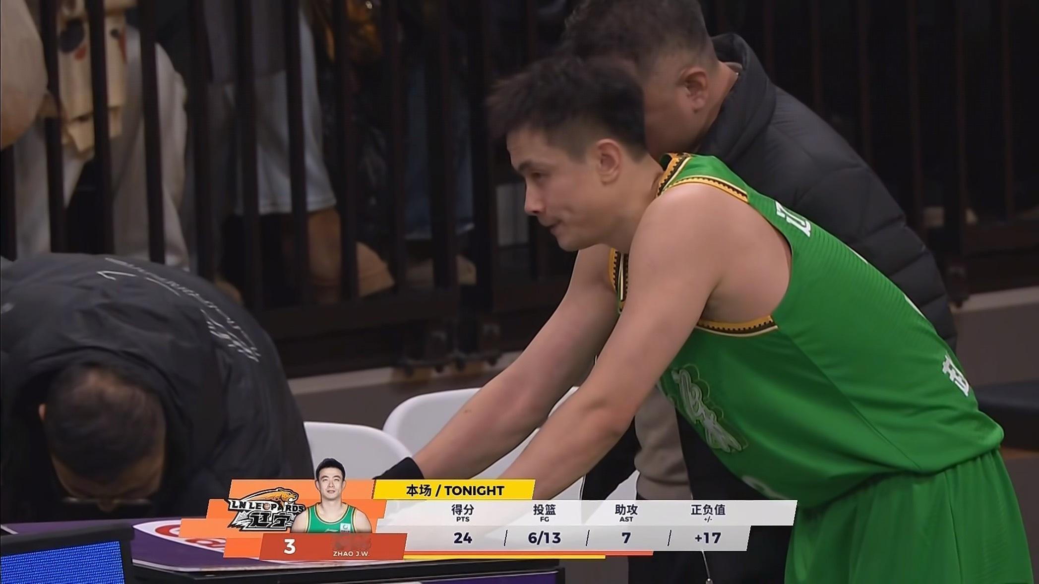 赵继伟 当之无愧，继伟赛季首秀辽宁队主场战胜新疆，赛后继伟当选本场比赛MVP再次