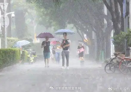 【南海热带低压登粤可能性降低 #今明广东局地仍有大暴雨#】8月16日于南海生成的