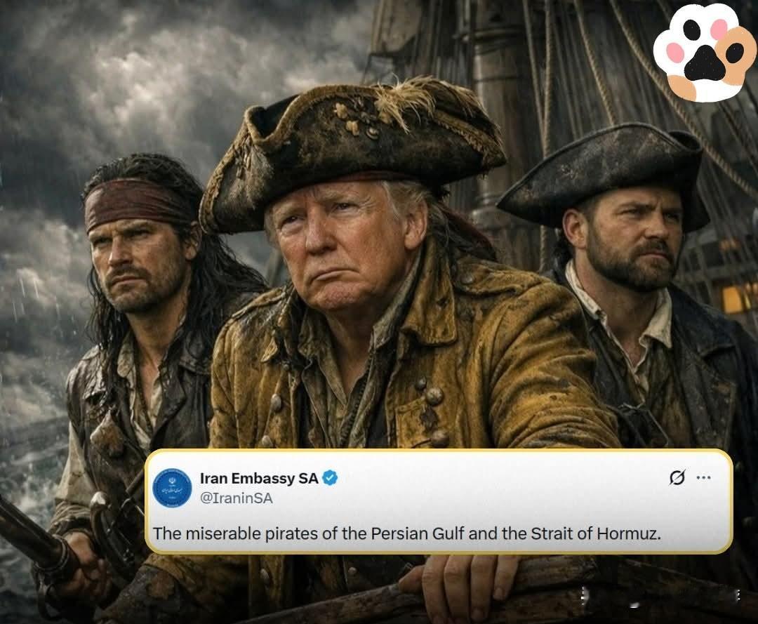 中东局势持续紧张、航运通道争端不断之际，伊朗多个外交账号在 X（原推特）上发布针