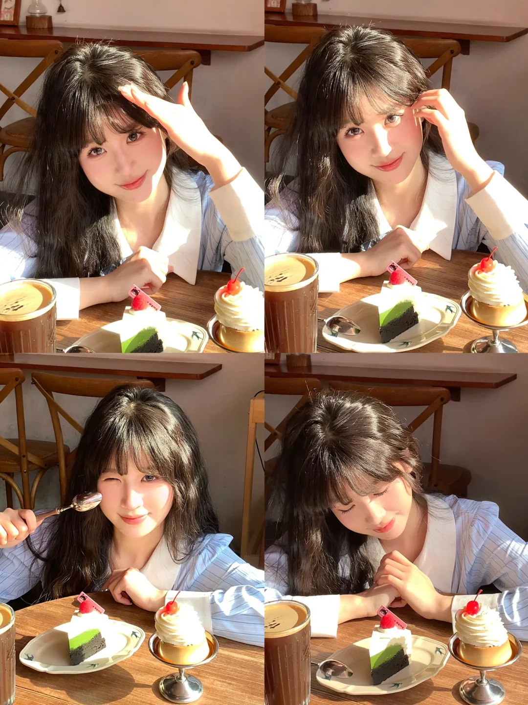 下次去蛋糕店试试这么拍！！