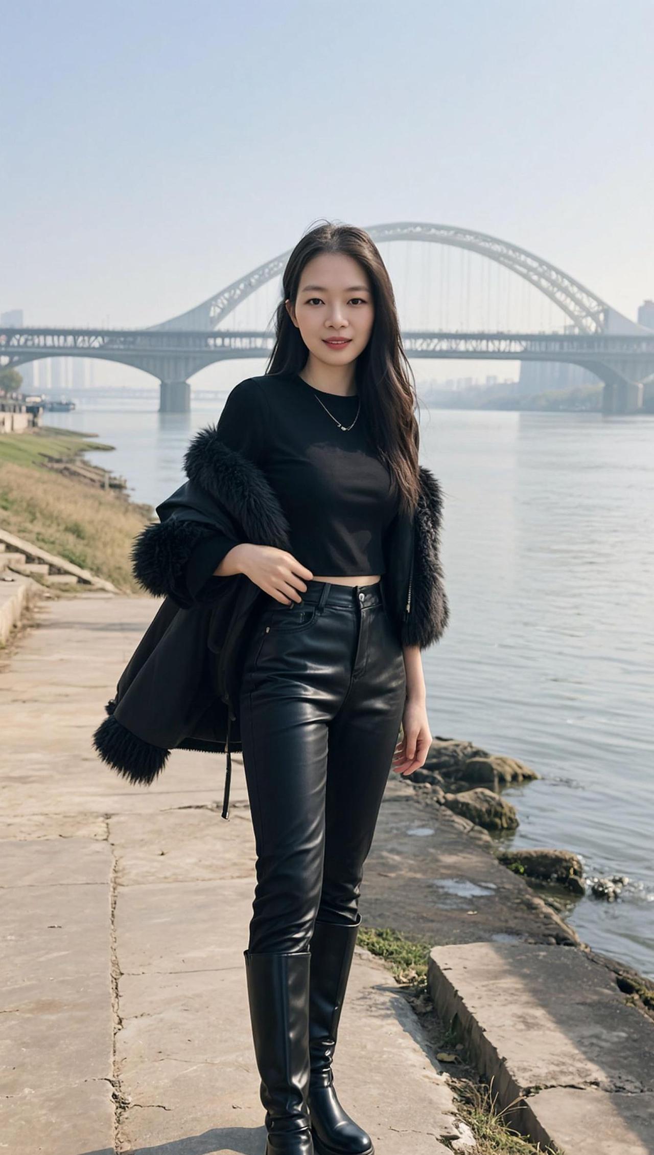 AI江岸酷穿搭 日常分享 我的乡村生活 穿搭抖音玩法合伙人计划