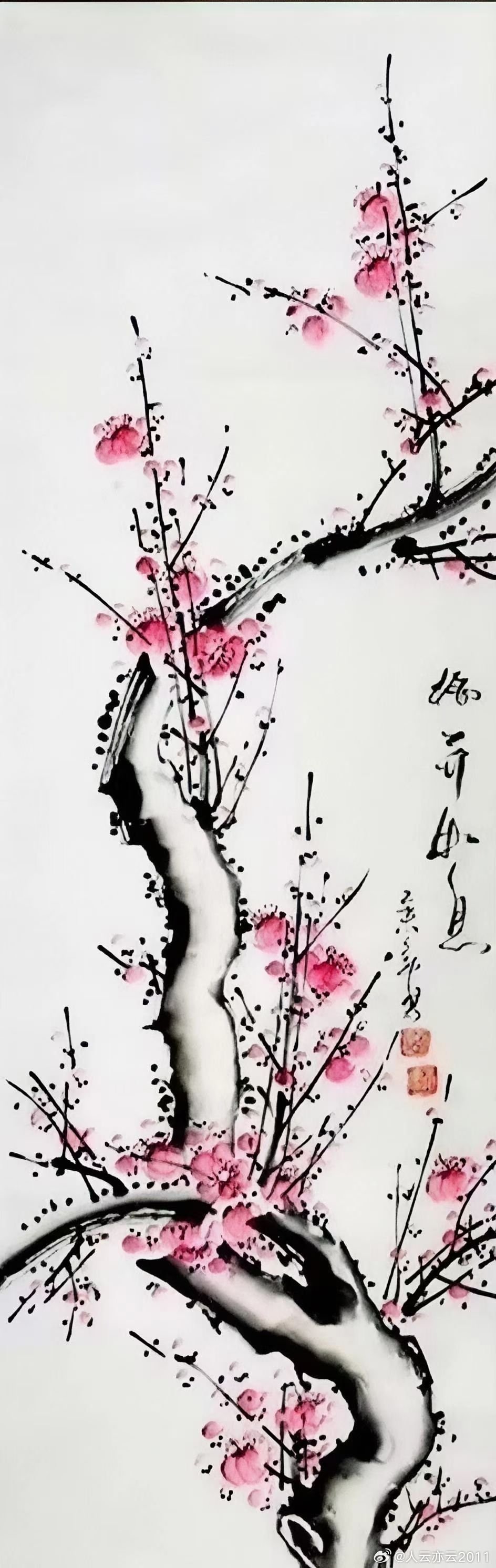 【每日一秒杀】著名画家荣辰予（1980生，毕业与广西师范大学艺术系、中国花鸟画学