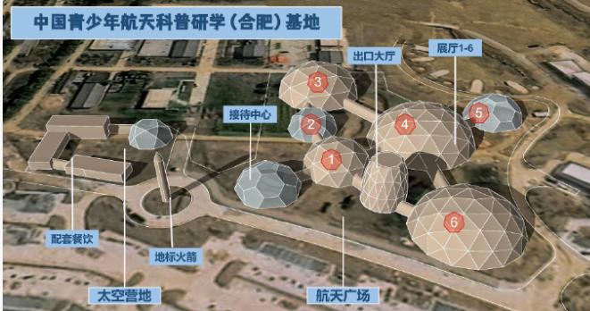 约3800万！[灵光一闪]
落地合肥！[小鼓掌]
从合肥了解到，
全国青少年航天