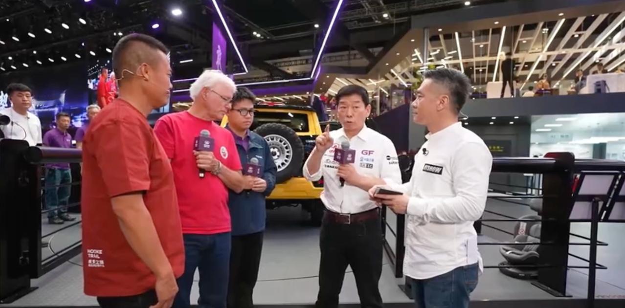 继车展直播之后，长城魏建军又开启了关于“契约”的长城汽车改装文化日直播。这一次的