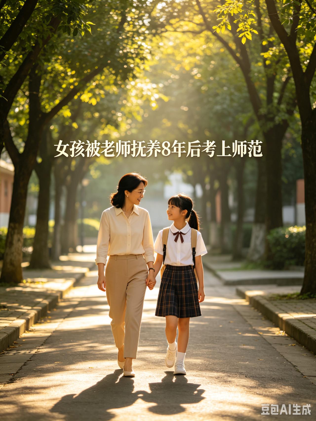 双向奔赴！父母离世女孩被老师收养8年，如今考上师范续写善意
 
命运猝不及防的重