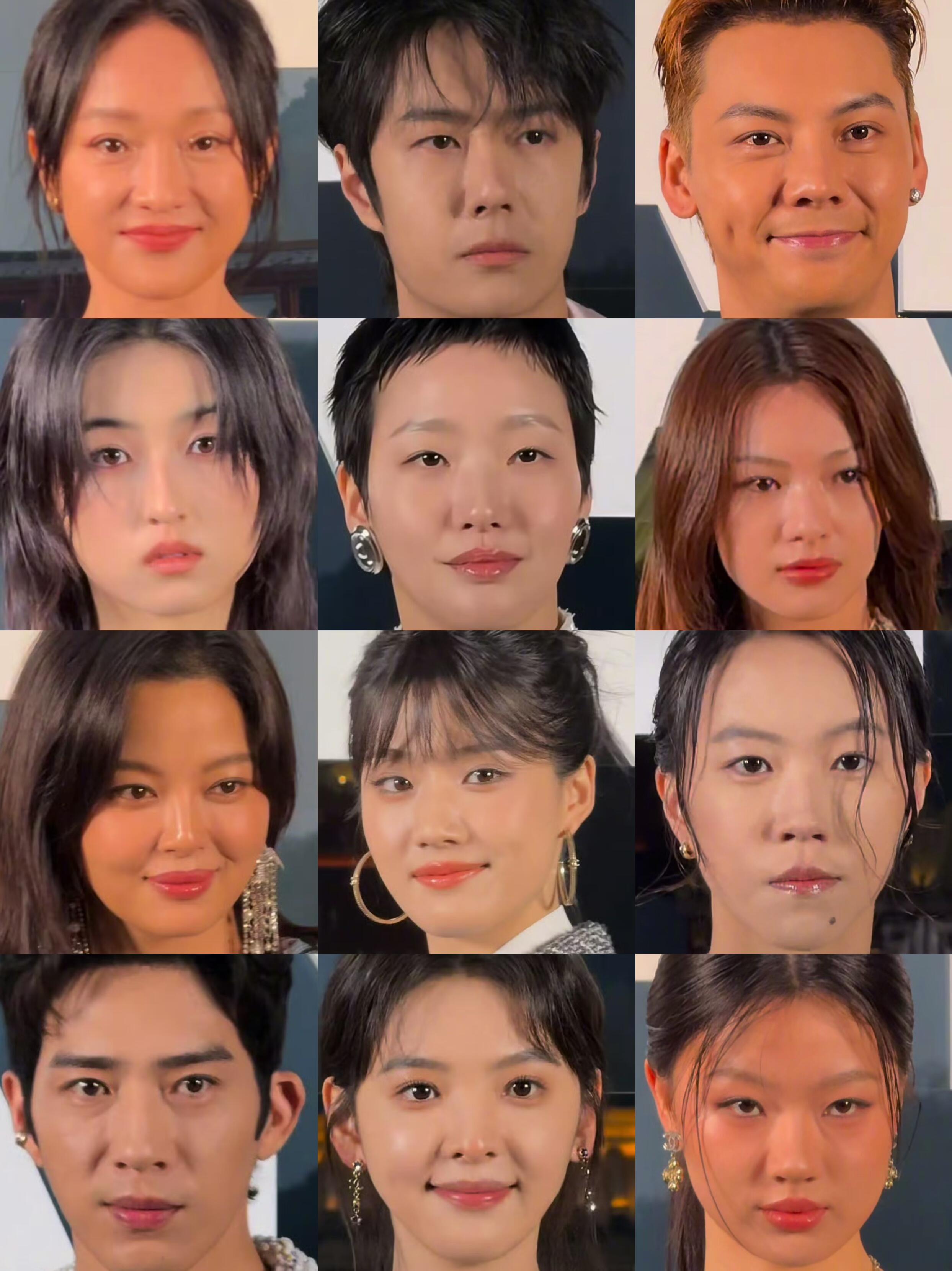 香奈儿杭州大秀怼脸生图周迅、王一博、辛芷蕾、井柏然、张子枫、金高银、卢昱晓、章若