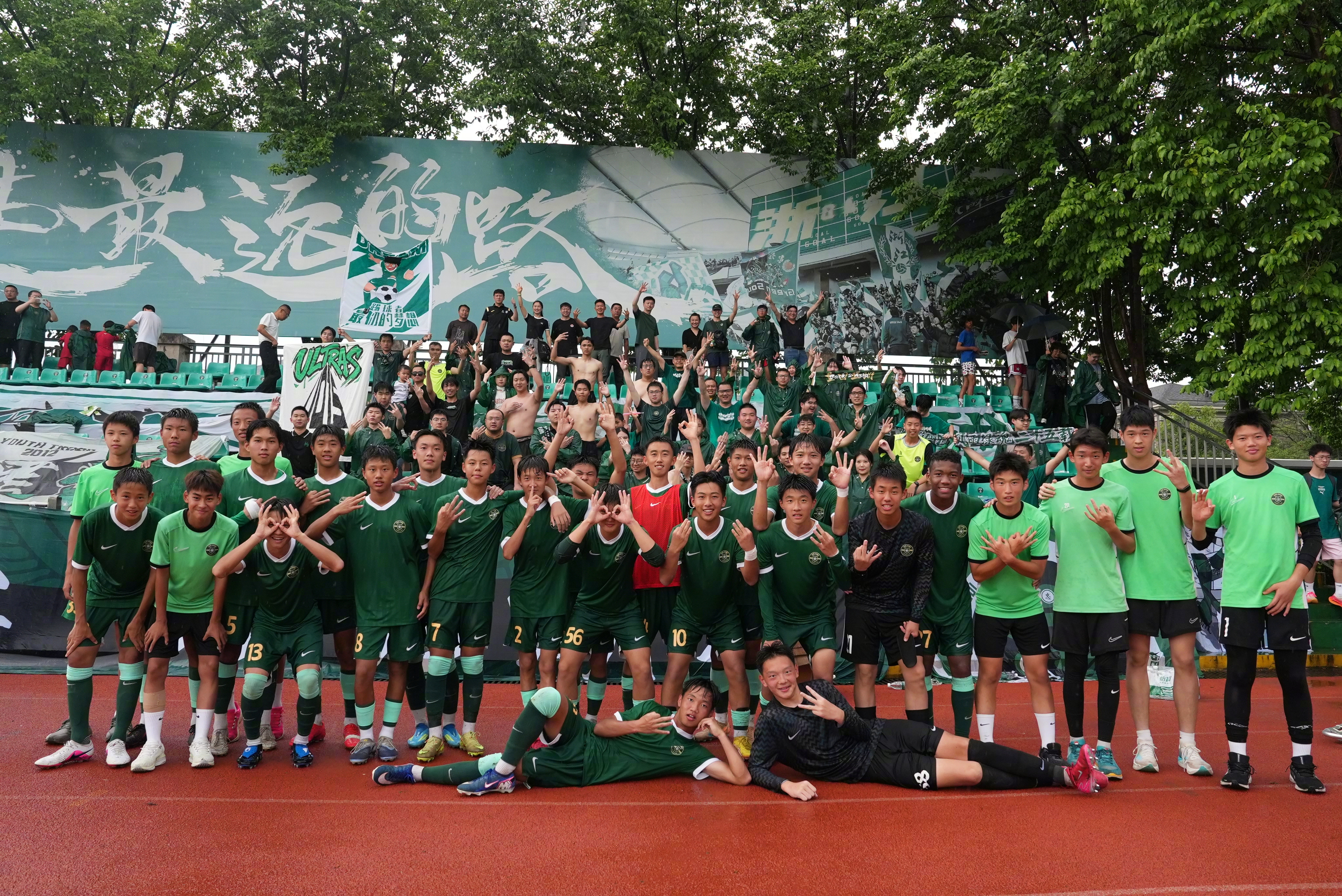 梯队战报：浙江U15队3-0武汉三镇U15队今天下午，第五届中国青少年足球联赛男