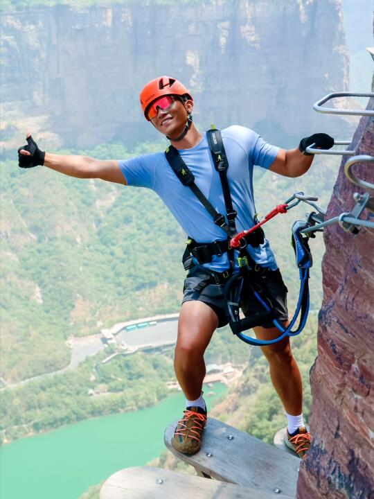 我宣布 已达成初级户外人的首次极限挑战